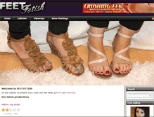 Tablet Screenshot of feet-fetish.net
